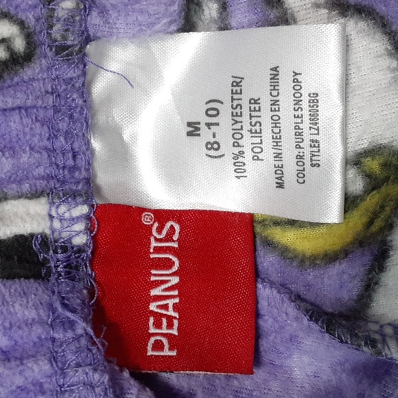 Peanuts Snoopy Pajama Pants - Picture 10 of 10